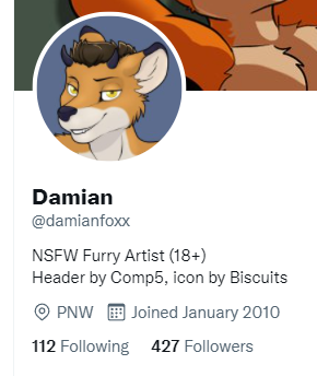 damianfoxx's tweet photo. I feel silly for not doing a giveaway for hitting 420 followers, so let's just do it now! <3

Winners will receive a free Telegram sticker or a solo linework commission, your choice!

🟢Retweet this to enter!
🟢Must be following to win prize
🟢Winner will be drawn 72 hrs from now https://t.co/MPt2PgNcv7
