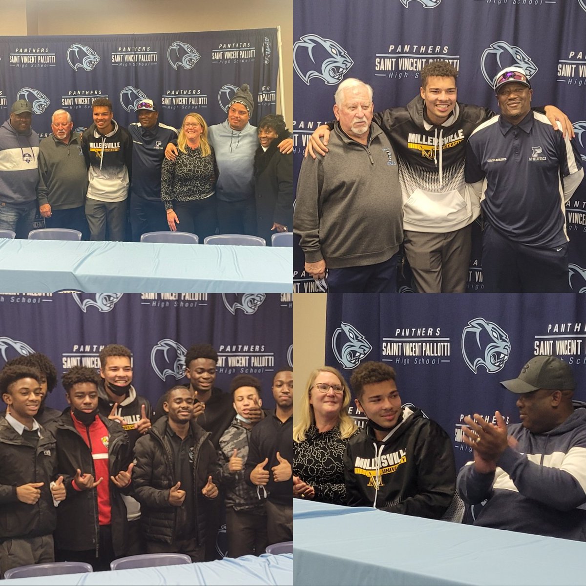 SVPHSAthletics's tweet image. Congratulations to @TravisHoliday4 for committing to @VilleMarauders for Soccer! Congratulations to you and your family! @Pallotti_HS is very proud of you! @miaaathletics @SunVarsity @WashPostHS @laurelleader @pallottib #TheSVPWay #PantherPride #OnePallotti
