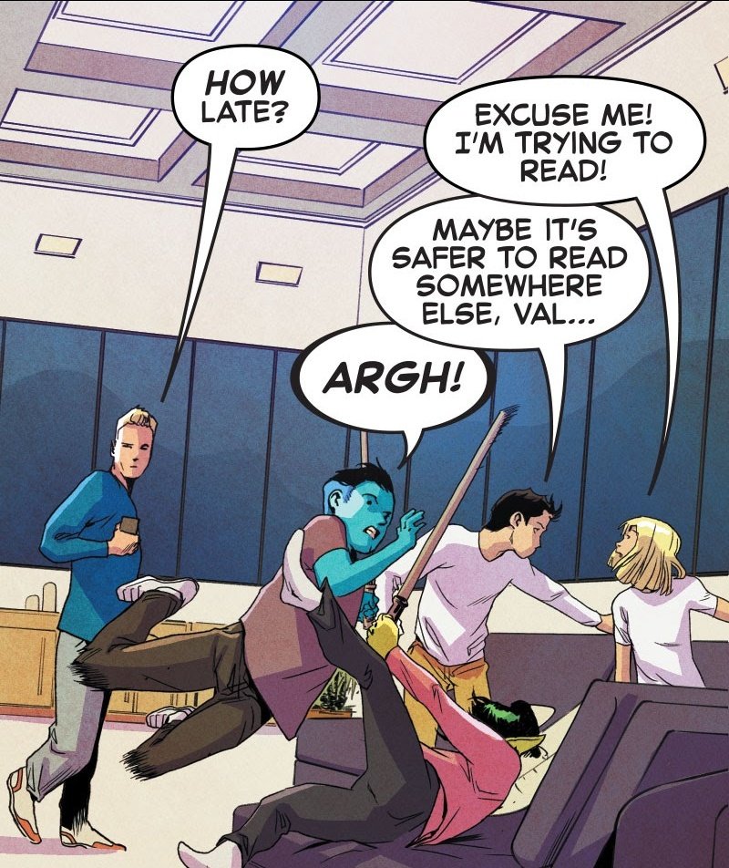 bestoftorch's tweet photo. › fantastic four: infinity comic (2021) #3 https://t.co/PU71UKKRse