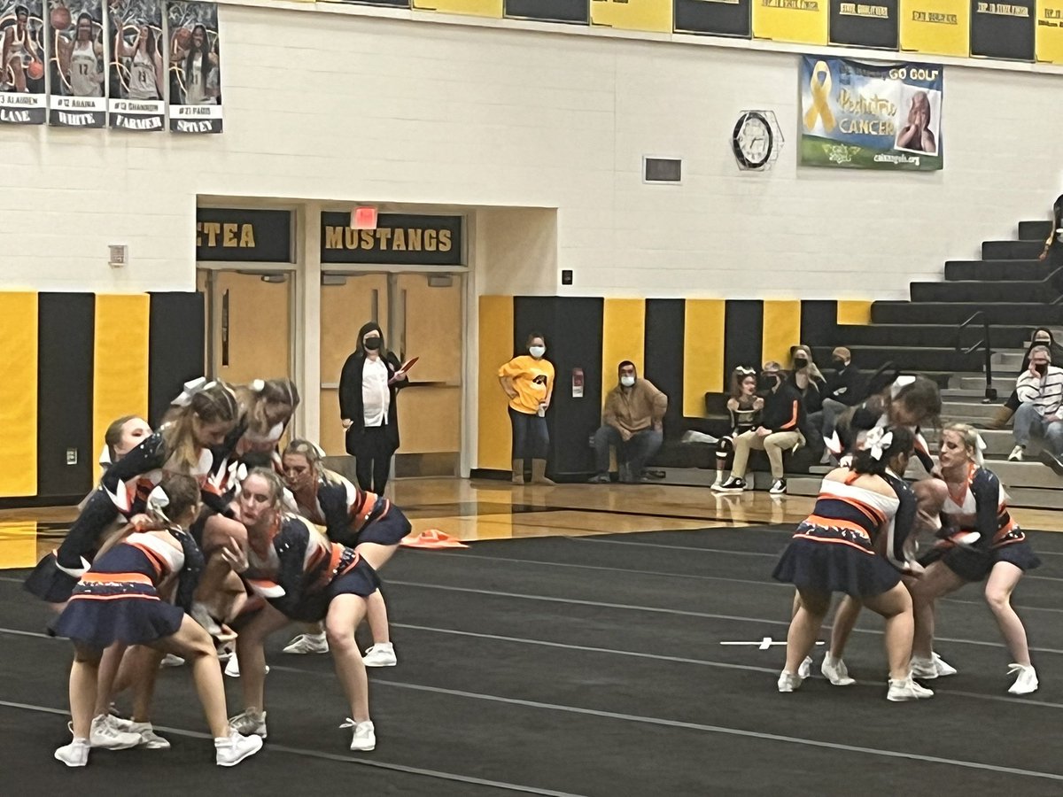 Great to be at the DVC Cheer Championships. Cheering on these girls who support the Huskies.  Well done ladies.  Great job. #Builtdifferently