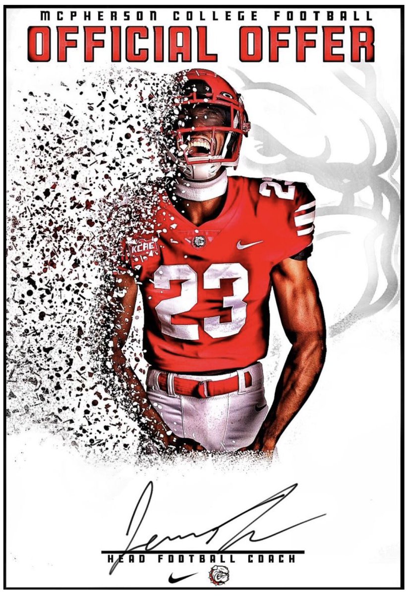 Honored to receive an offer from <a href="/MACBulldogsFB/">McPherson Football</a> Thank you <a href="/CoachJFisc/">Coach Fiscus</a> <a href="/RoundRockFB/">Round Rock Football</a> <a href="/per4mancesports/">Larry Shaw</a> <a href="/FlxAtx/">FLX ATX</a> @FACTFitnessTX