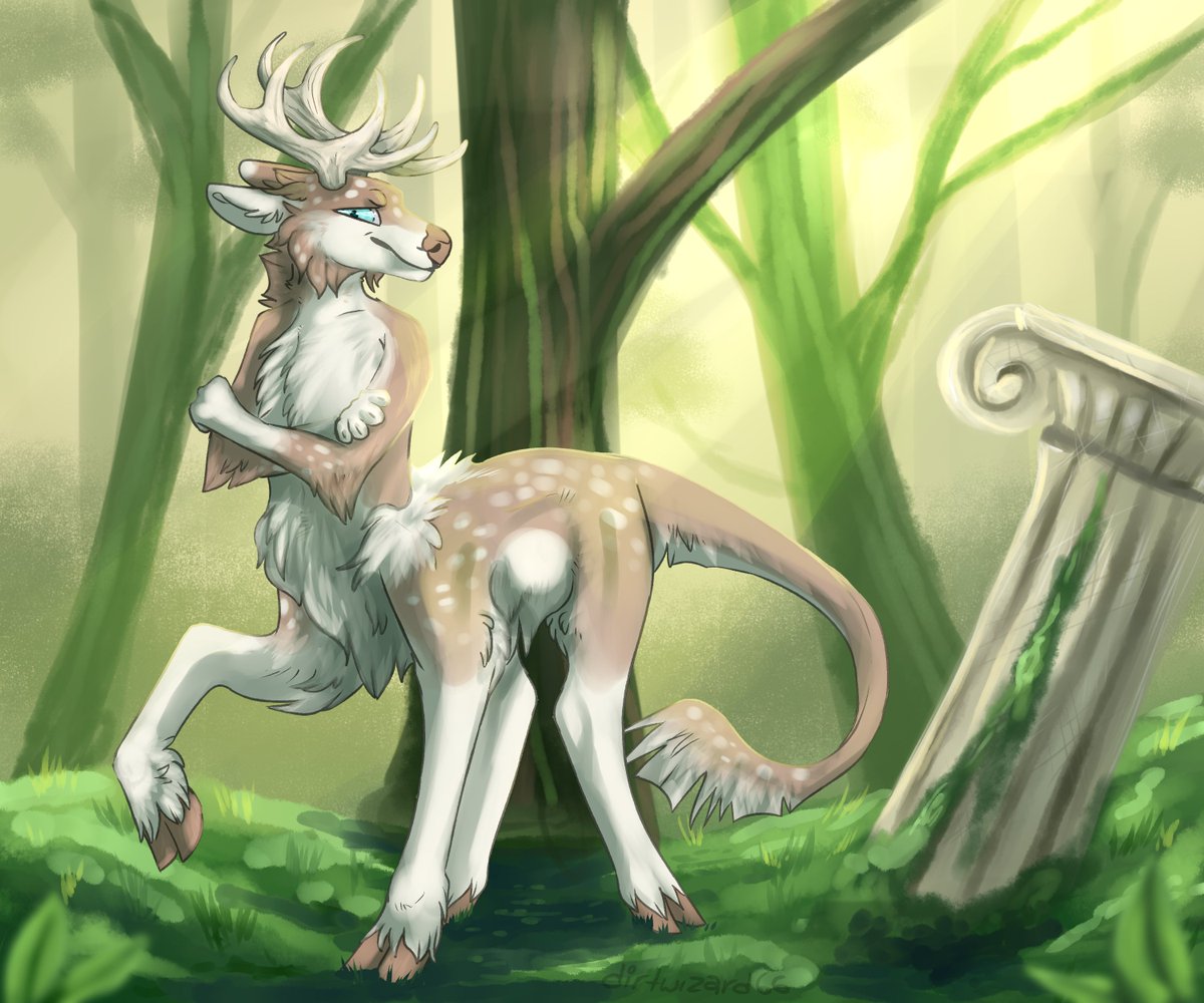 dirtwizard669's tweet photo. commission!
#digitalart #furryart #furry #centaur #deer #art https://t.co/K6kyJjpVXp