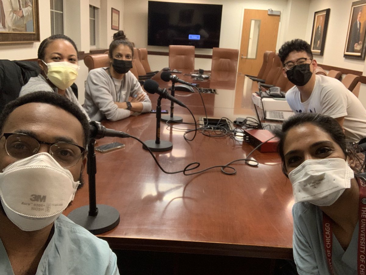 uchicagosurgres's tweet photo. Behind the scenes of the resident-led podcast series: Deep Cuts. Available on all streaming platforms. New episode coming on disparities in Acute Care Surgery you do not want to miss! https://t.co/06LiVc2bfG