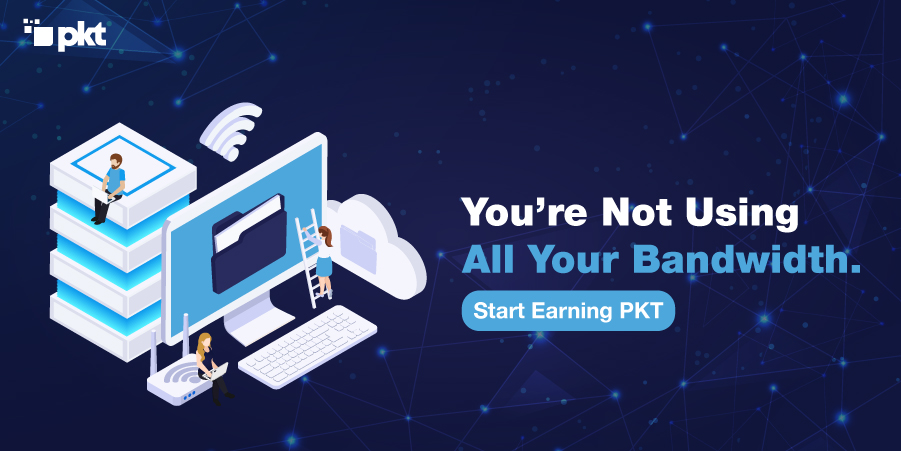 By joining the $PKT network you can monetize the internet bandwidth you already pay for AND help power the network. 👉  pkt.cash

#CrytoNews #pkt #PKTCash #wpkt
