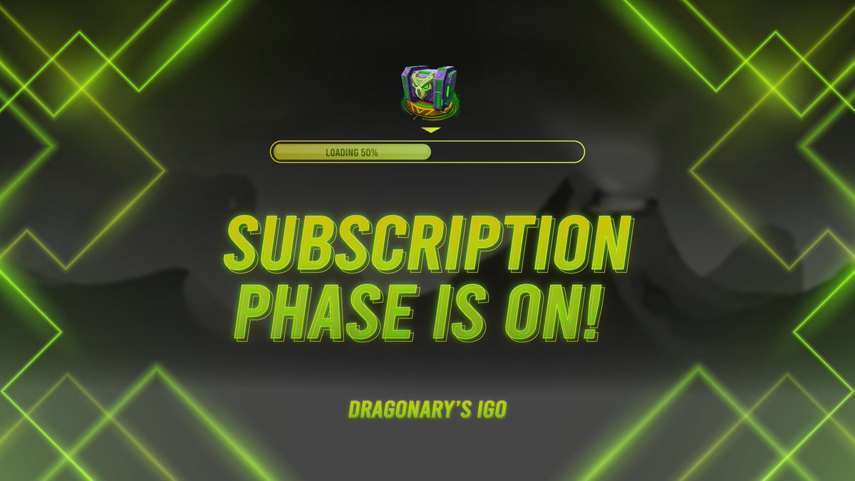 DragonaryGame's tweet photo. Hey, Dragon Tamers!
 
The Subscription Phase for the Poison Mystery Boxes on @TheBinanceNFT has started! 🔥 

If your average #BNB holding exceeds 0.1 BNB, it’s the moment to subscribe for Participation Tickets... https://t.co/buN1hgOtcU