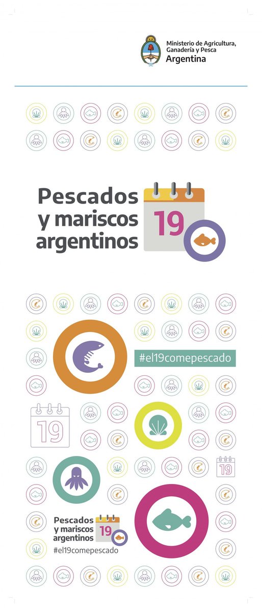 ♦️Mañana es 19, come pescado que te provee muchas proteínas, y, además, le damos valor al trabajo de miles de argentinos.#cada19comepescado
Cc <a href="/alferdez/">Alberto Fernández</a> <a href="/DominguezJul/">Julián Domínguez</a> <a href="/INIDEPMdq/">INIDEP</a> <a href="/aliciakirchner/">AK</a> <a href="/arcionimariano/">Mariano Arcioni</a> <a href="/gustavomelella/">Gustavo Melella</a> <a href="/Kicillofok/">Axel Kicillof</a>