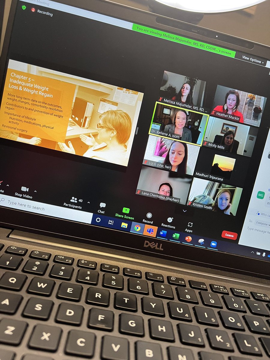 eatfitrun's tweet photo. That was fun 🤩! If you weren’t able to catch @KelleneIsomMSRD, me, and the rest of the Bariatric Pocket Guide 3rd Ed authors at the @WtMgmtDPG Bariatric meetup, login to see the recording! Lots of clinical pearl aka nugget sharing ⭐️ https://t.co/roeCdiRV8F