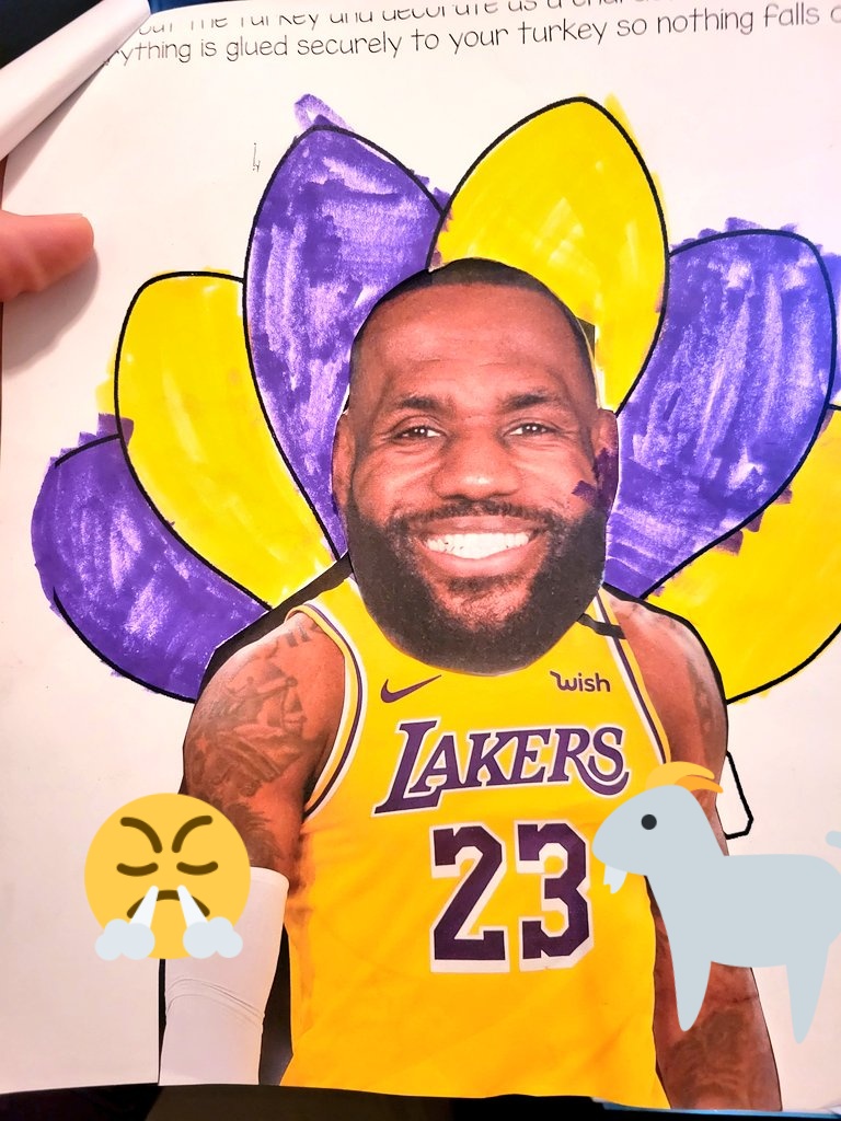 SmellyPirateBRB's tweet photo. @KingJames my 8-year-old (James) messed around and settled the GOAT debate NBD @Lakers https://t.co/1NUYritLFl