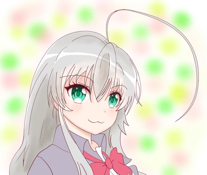 プロフィールのイラストできた 変更