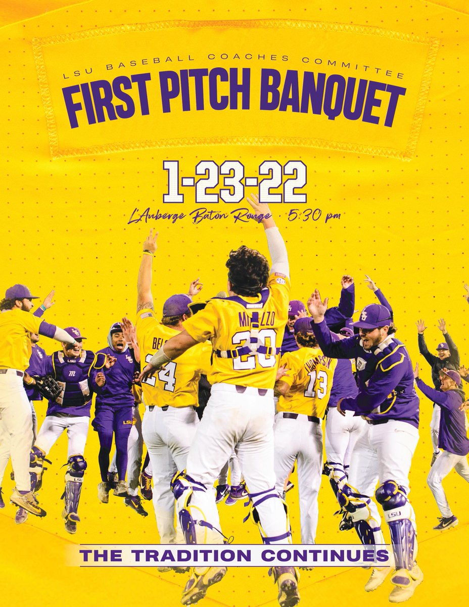 Looking forward to #LSUFirstPitch with <a href="/LSUbaseball/">LSU Baseball</a> this Sunday! ⚾️ Bid now on exclusive auction items and experiences ➡️ one.bidpal.net/lsufirstpitch