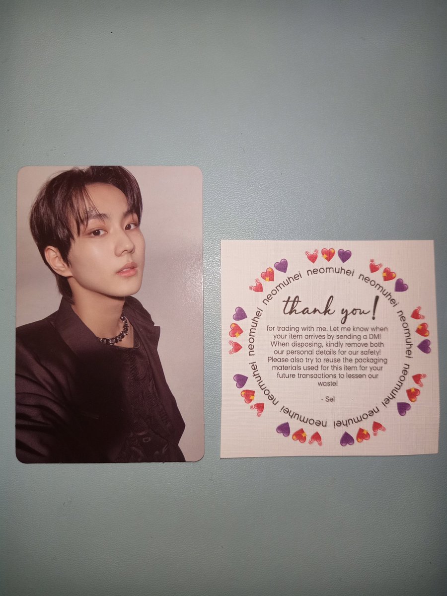 YangGarden31's tweet photo. โ
#gardenmails๐โ
Hi po @neomuhei! Dumating na po si wonie today ๐Thank you for packing him neat and securelyโค๏ธ Thank you po for the freebies, greatly appreciated it poโบ๏ธ Thank you for trading with me, I hope dumating si Jake ng safe. https://t.co/qO4hRdb4yR
