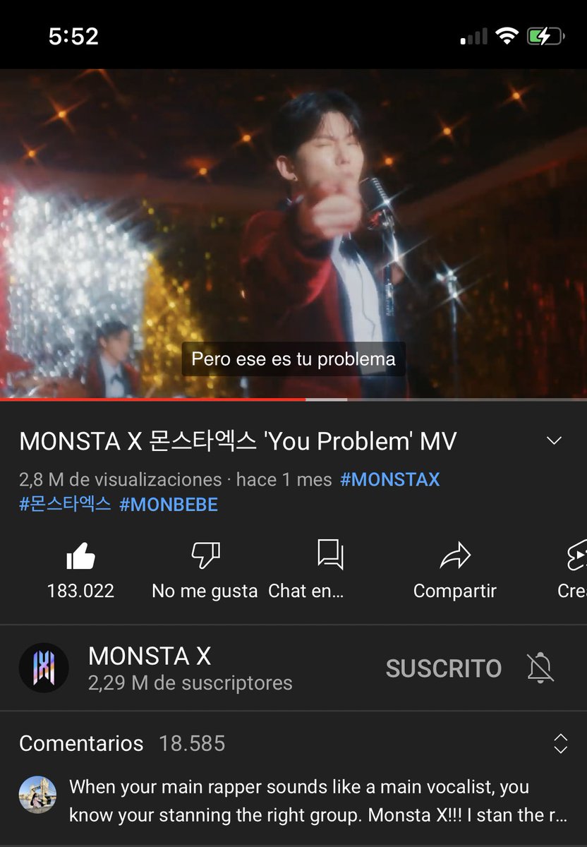 wonnie_cheeks's tweet image. Neta que temazo es #YOUPROBLEM , en serio esa canción me pone de buenas y es hasta pa bailar. Yo no les perdono que se hayan mimido en esa canción 😾😾😾 

@OfficialMonstaX