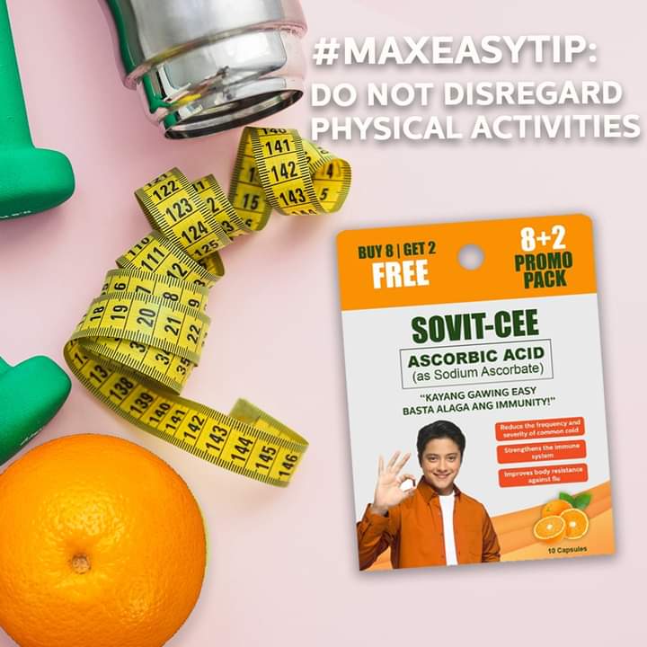 DJFPchildSmile's tweet photo. Isang #MAXEasyTip: Physical Activities is a must! Make your body strong and your immunity stronger! 💯
#GawingMaxEasyAngLife #SovitMax #SovitCee #SovitVitamins
(X) https://t.co/Rdp3a1LvvA