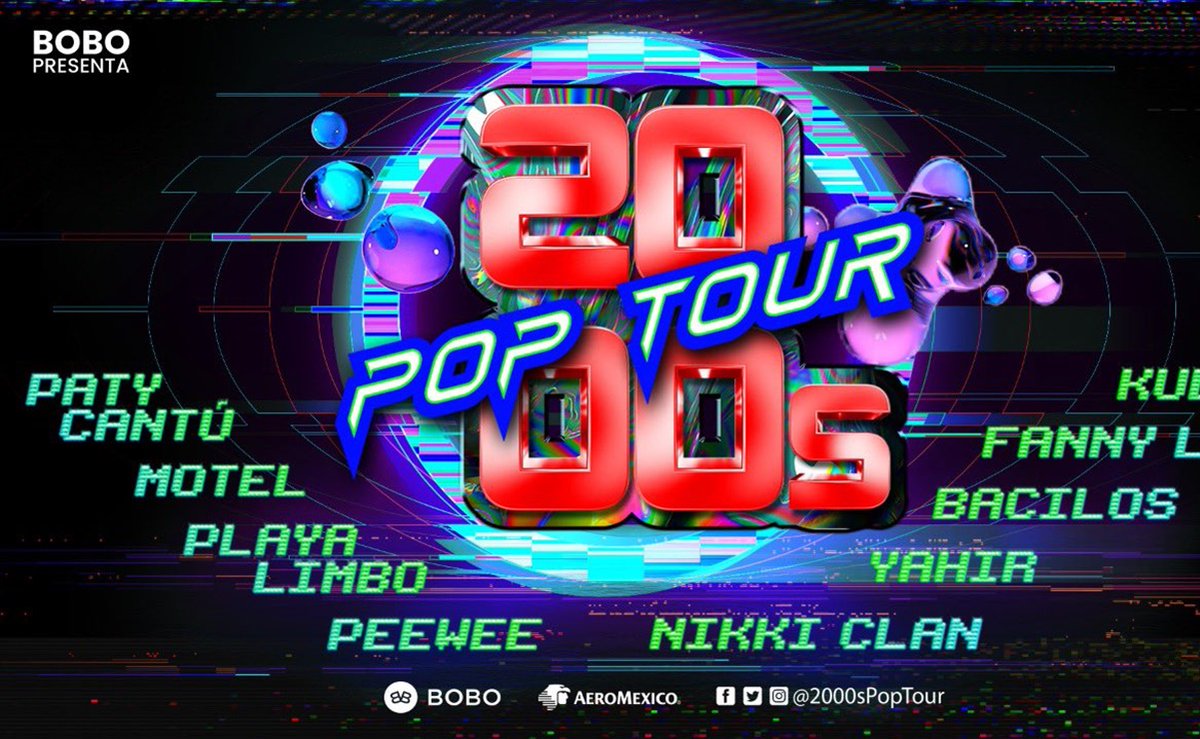 Univ_espect's tweet photo. Anuncian el @2000sPopTour , ¿qué bandas agregarías a esta gira? https://t.co/KxhYdEQ4r9 https://t.co/6YtWtWRr1S