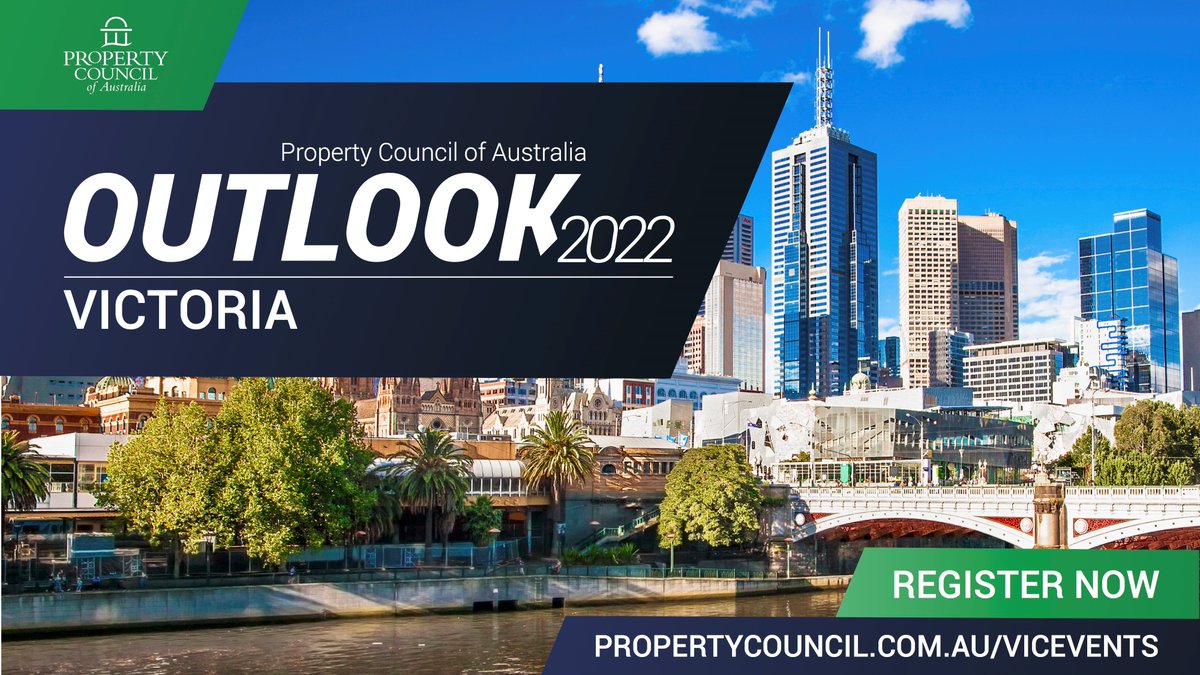 Property Council of Australia (Victorian Division) (@propcouncil_vic) on Twitter photo Outlook 2022 | Start the year with the latest property industry data, trends and analysis across key asset classes including #capitalmarkets #residential #retail #industrial #retirement #precincts #buildtorent #futuredirections & #Geelong. Find out more: propertycouncil.com.au/vicevents Outlook 2022 | Start the year with the latest property industry data, trends and analysis across key asset classes including #capitalmarkets #residential #retail #industrial #retirement #precincts #buildtorent #futuredirections & #Geelong. Find out more: propertycouncil.com.au/vicevents