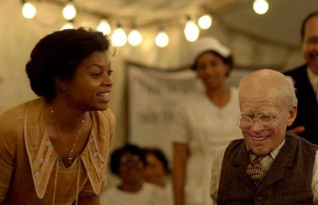 RanjitAlex215's tweet photo. It is one of the most beautiful film I have ever watched. CGI was ok but that doesn't matter in my opinion. The ending of the movie was very emotional 😯. #CuriousCaseOfBenjaminButton
#TarajiPHenson
#FilmTwitter
#BradPitt
#CateBlanchett
#DavidFincher https://t.co/arGFpZhmfR
