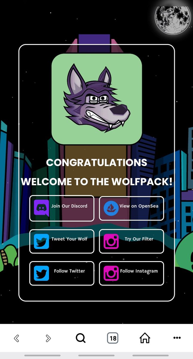 im_big_cway's tweet photo. Come grab your wolf and join the pack🐺🚀were taking over the streets💯https://t.co/tS2MFpbGai
PUBLIC MINT IS LIVE💯💯 @WallStWolvesNFT https://t.co/Vq5cGSYDrt