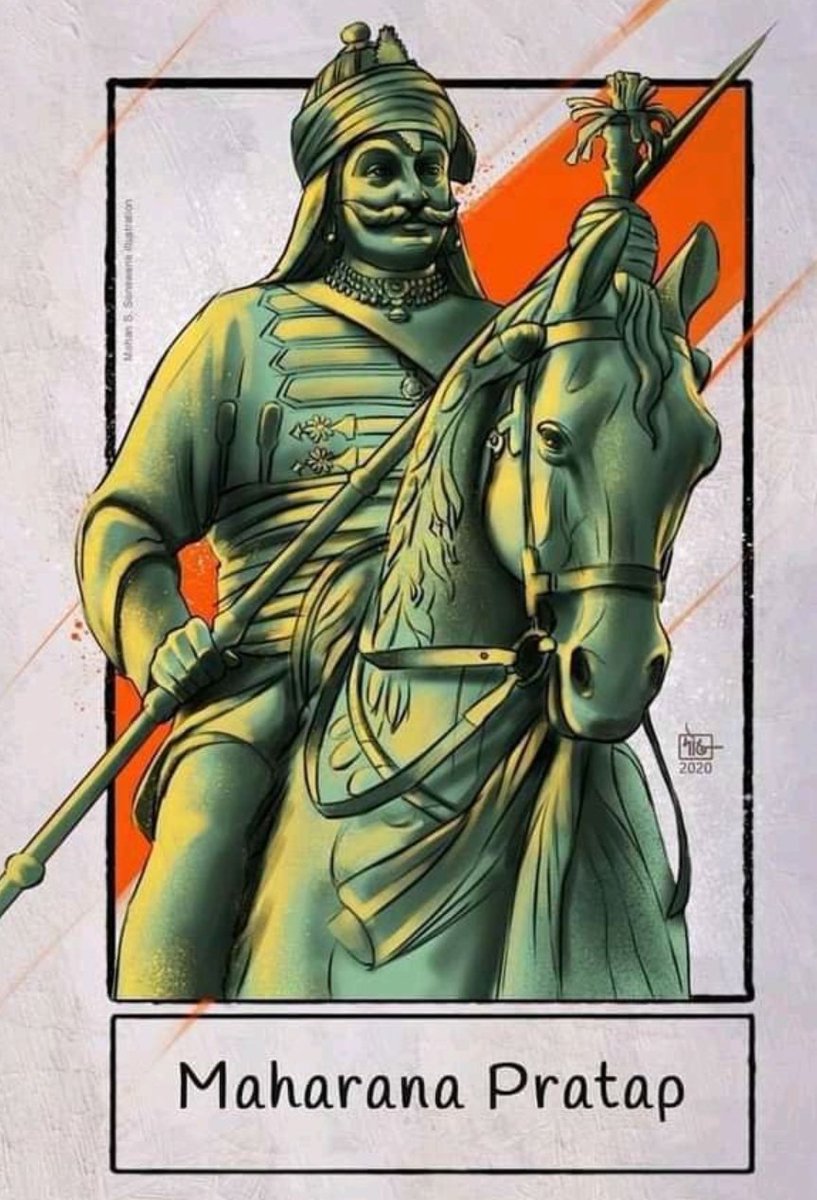 PragatiSinghRa5's tweet photo. We pay our gratitude to the great Rajput warrior who fought for his motherland with all honesty, strength and patriotism, pride of rajputs and Indians, on the death anniversary of Brave and Fierce Veer Shiromani Maharana Pratap ji.
#MaharanaPratap
#वीर_शिरोमणि_महाराणा_प्रताप https://t.co/xe8H5ZJrMT