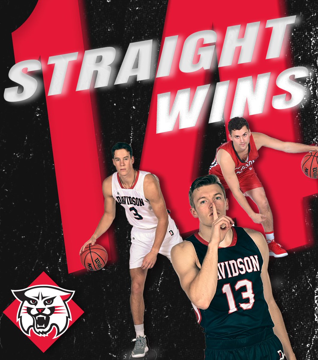 𝗖𝗮𝗿𝗱𝗶𝗮𝗰 '𝗖𝗮𝘁𝘀 𝘀𝘁𝗿𝗶𝗸𝗲 𝗮𝗴𝗮𝗶𝗻!! 🏀

Davidson secures a 63-61 win over VCU for 14 straight wins and the longest active D-1 winning streak in the nation!

#TCC