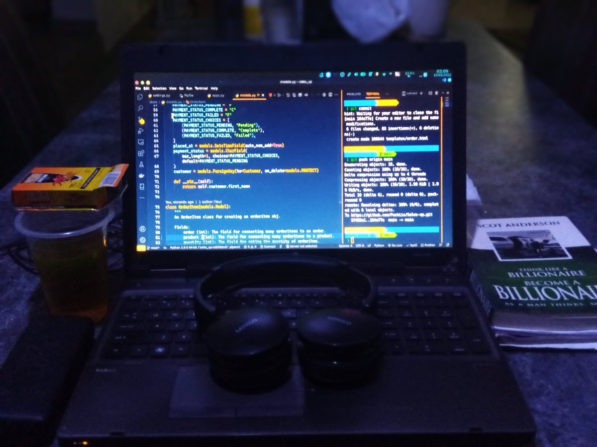 fachiisman's tweet image. Little beginning matters a lot. Remember to capture how you started up. Aiming for greatness 😎
#PythonDjangoDeveloper
#LetsGoPythonTheWorld