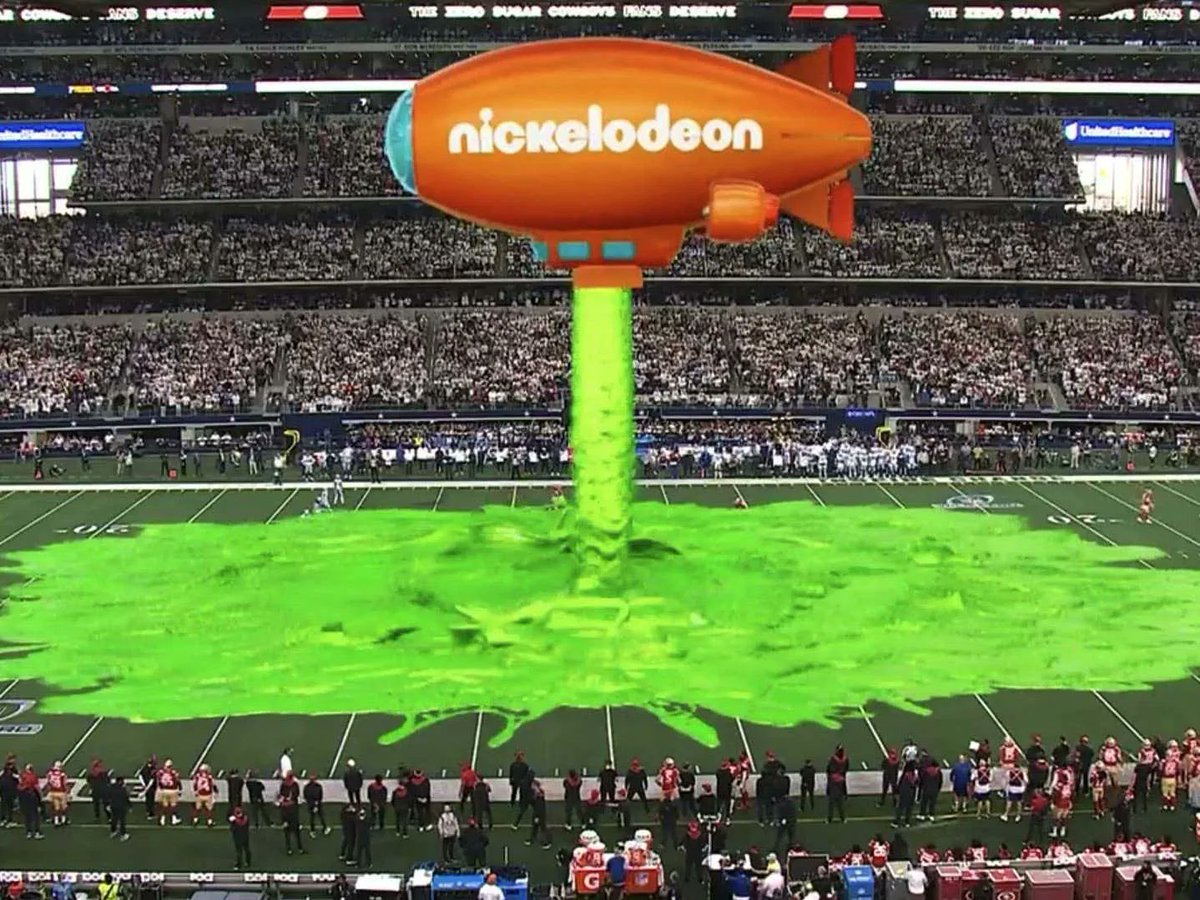 barstoolsports's tweet photo. If Major League Baseball Is Serious About "Growing The Sport", Or Just Saving It From Dying, They Need To Take A Long Hard Look At What The NFL And Nickelodeon Are Doing. https://t.co/chrUEb5yN4. https://t.co/38EYsZBqTt