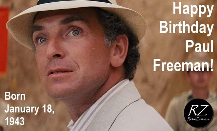 Happy Birthday to great actor Paul Freeman! 