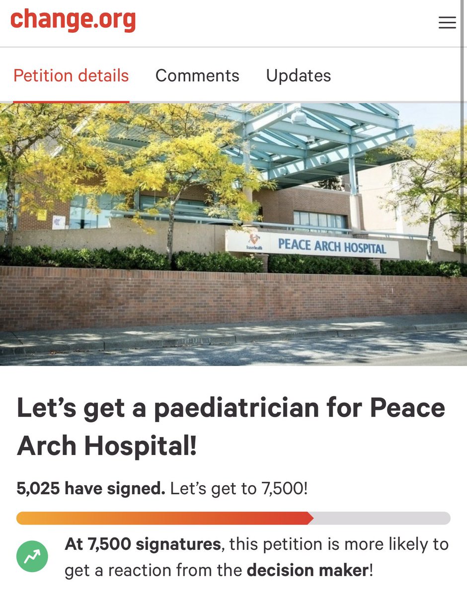 Over 5,000 concerned community members! Let’s get it to 7,500!#rallyforpahmat <a href="/Fraserhealth/">Fraser Health</a> <a href="/adriandix/">Adrian Dix</a> <a href="/TrevHal/">Trevor Halford</a> <a href="/Stephanie4BC/">Stephanie Cadieux</a>