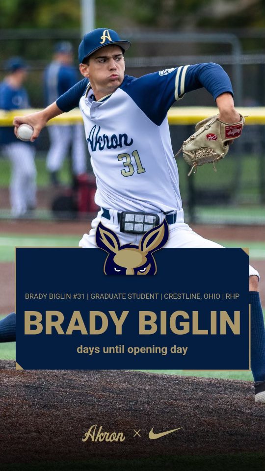 ZipsBB's tweet photo. Hey Zips! Today marks 31 days until opening day! @BBiglin21 #FindAWay https://t.co/rN5D8B26Lz