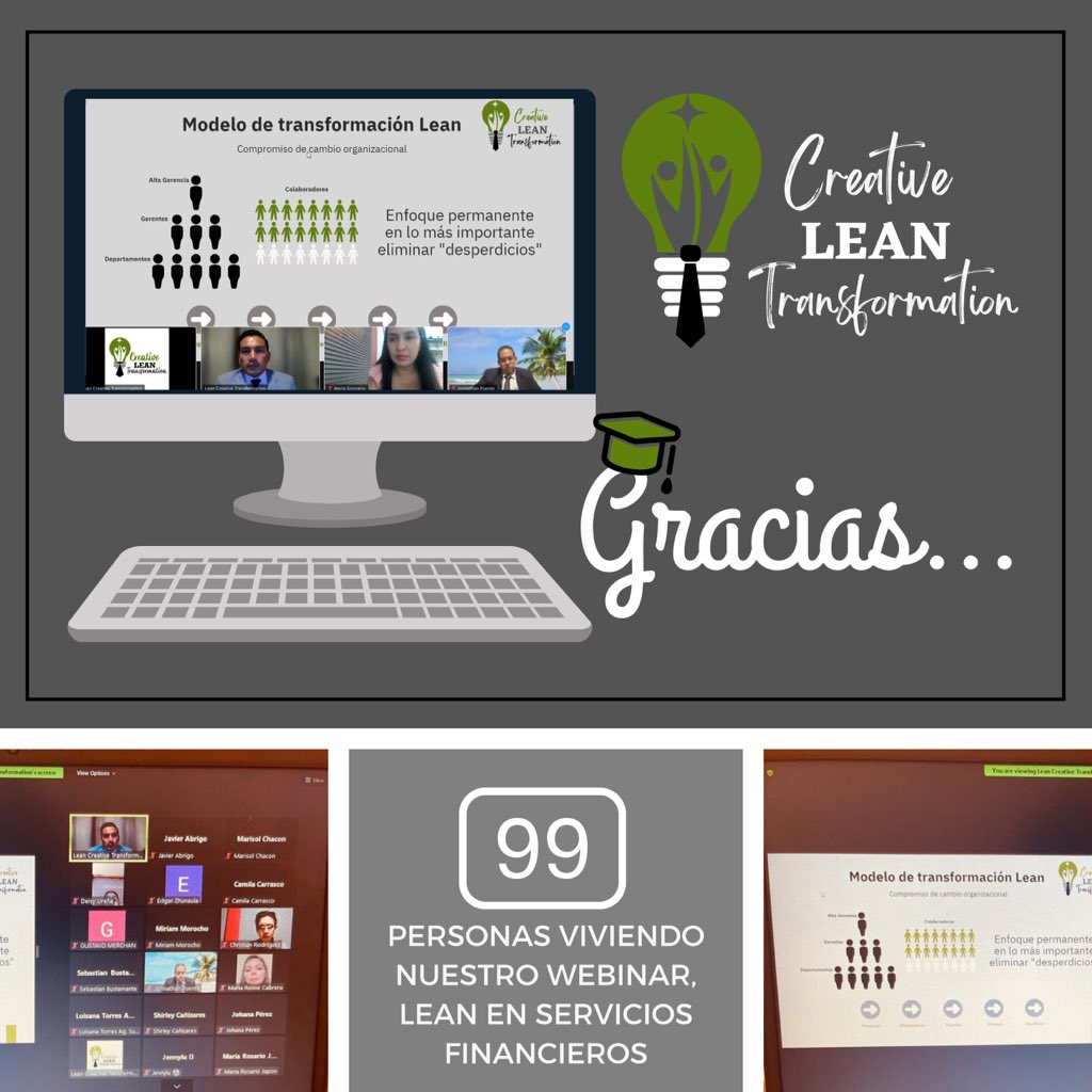 creative_lean's tweet photo. Muchas gracias por asistir a este importante evento; compartir el conocimiento Lean es gratificante #99Lean

#AprendeLean
#PiensaLean
#PracticaLean https://t.co/MypSZym51S