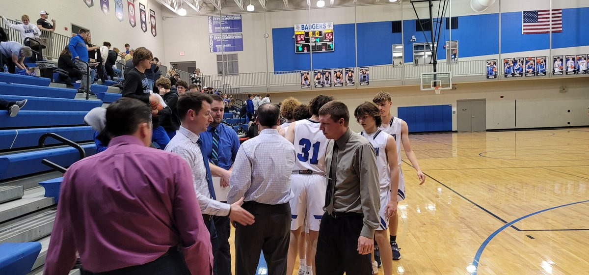 <a href="/LCCKnightsBB/">Lourdes Knights BB</a> fought hard in 2nd half but the <a href="/BHSbadgersbball/">BHS Badgers BBall</a> held them off <a href="/bMills_32/">Blake Miller</a> had game high with 24 points and @austin_holtz212 pour in 17 points for the Badgers.

#Badgers #knights #hoops #neprephoops #prephoops #finalscore #elev8dvisuals #scouting