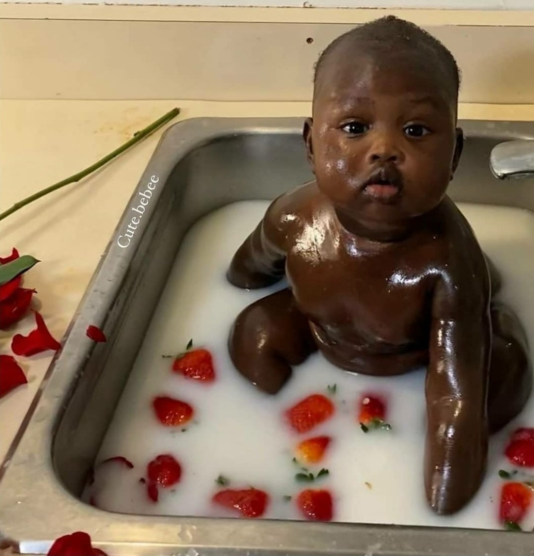 Cute Black Babies tweet media