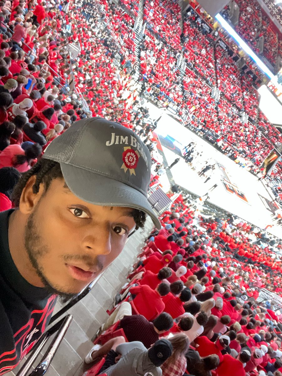 TTUPumpjacks's tweet photo. @JaydenYork2020 representing the Pump-Jacks at the game tonight! #PJM @Coach_Martin34 @JoeyMcGuireTTU https://t.co/pZ8O1Po0dT