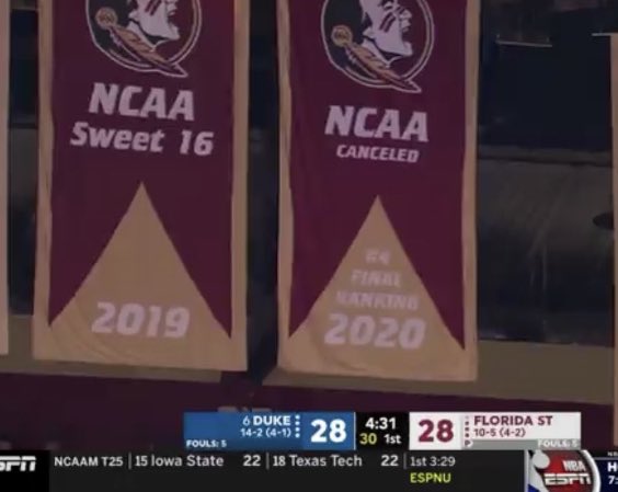 What a banner at Florida State