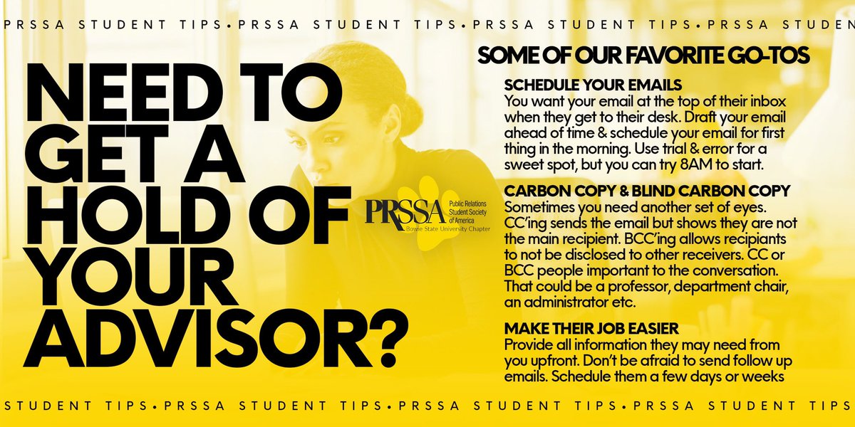 Bowie State PRSSA tweet media