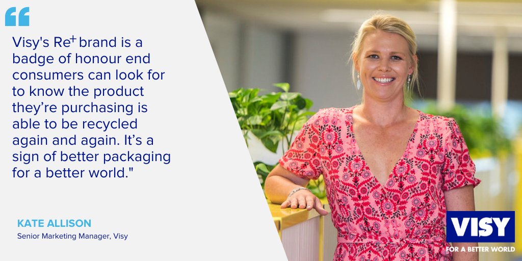 We chatted with Kate Allison, Senior Marketing Manager, about the increasing call for recycled packaging and how Visy’s Re+ brand is addressing the strong market demand.

Read the interview here:  visy.com.au/newsroom/2022/…

#visy  #forabetterworld  #remadeinAustralia