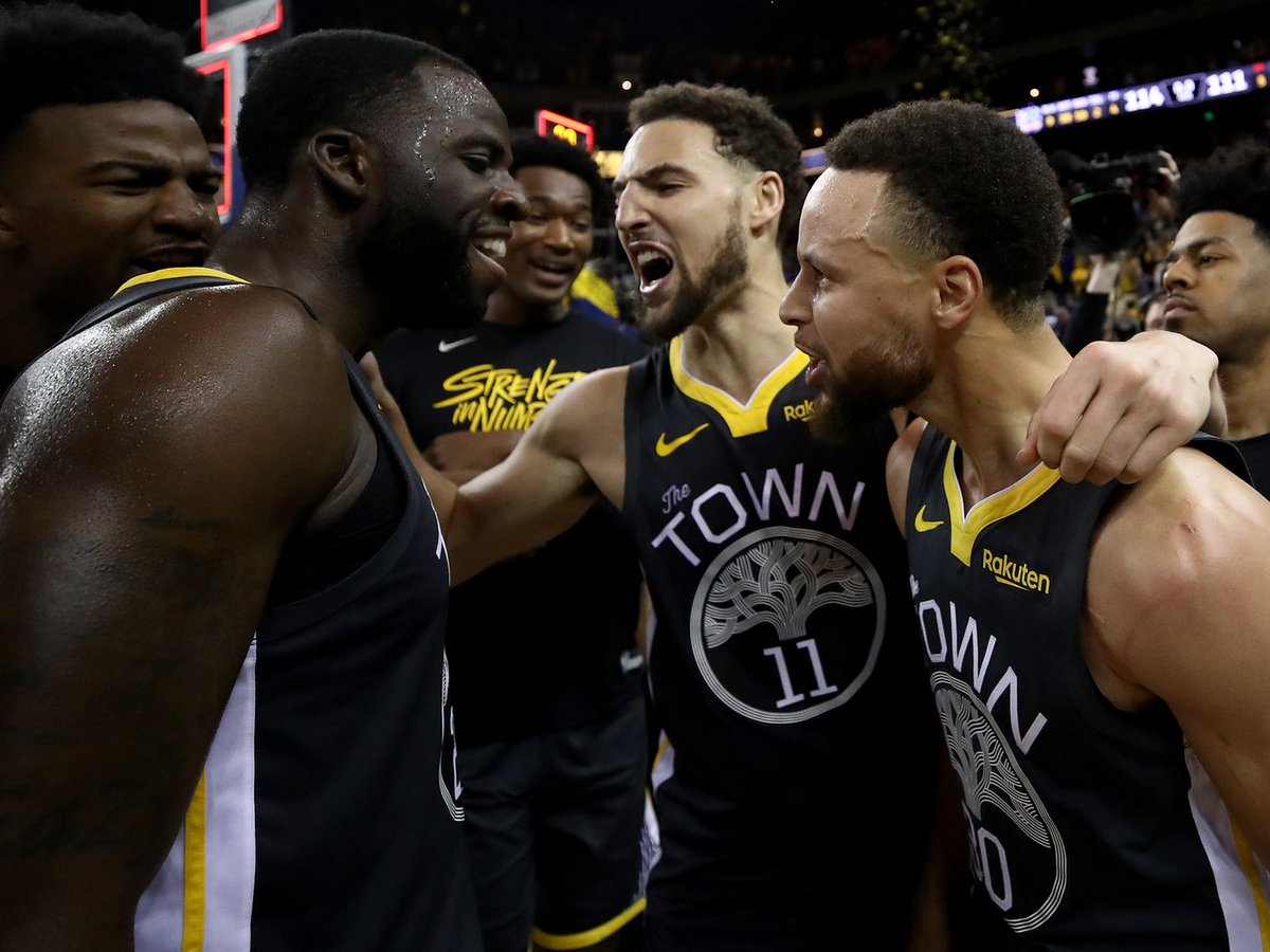 WarriorNationCP's tweet photo. A team built, not bought!! https://t.co/9RLp07pkDM