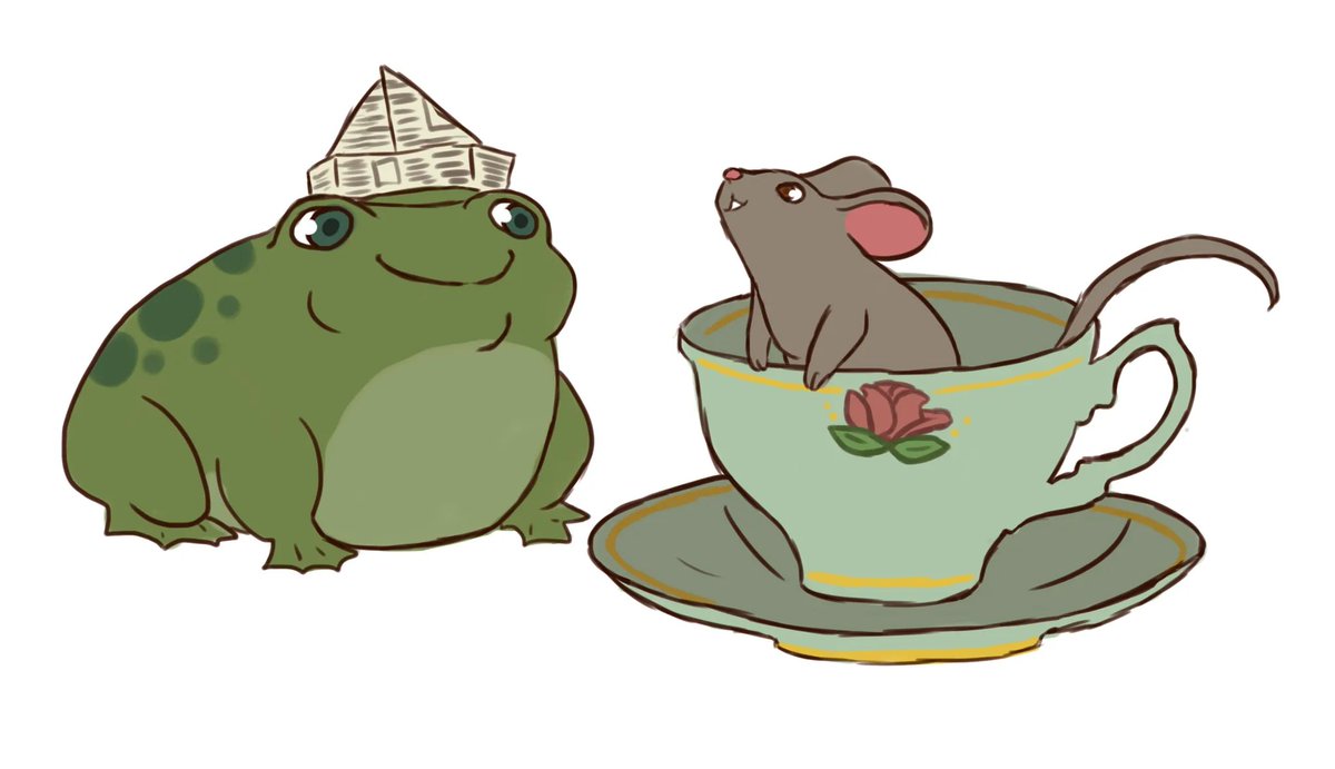 jessiphia's tweet photo. The queers demanded a frog, but I thought he looked lonely so I drew him a friend! https://t.co/xcur2ZmsfD