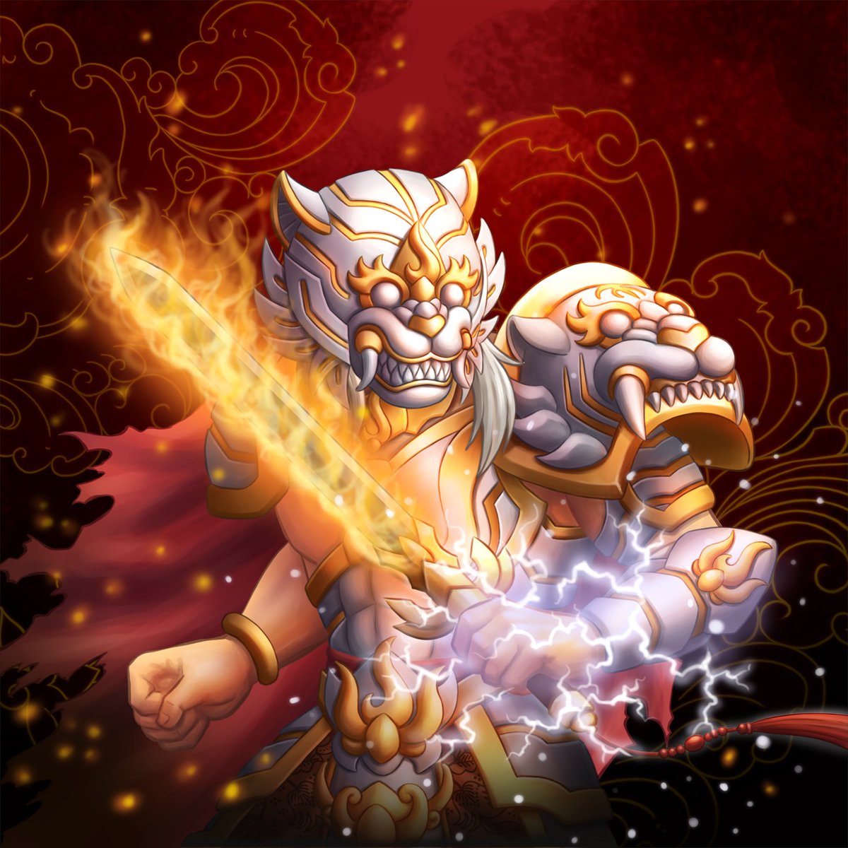 NftRaja's tweet photo. Fresh Mythical Ultra Rare Mint!
Celebrating Chinese New Year, we have minted a special edition Tiger Raja.
1 of 1
0.08 ETH on Polygon (no gas fee!)
Get it now!
https://t.co/6FrdgefWPo

#polygonnft #NFTCommmunity #NFTcollectibles #nftindonesia #NFTs #NFTartist @NFTindonesia_ https://t.co/sPVrtF8faM