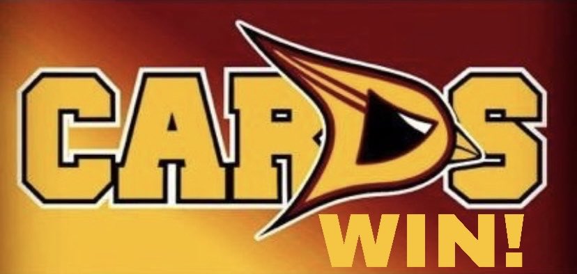 Congrats to the Varsity Boys and Girls Basketball teams tonight, both getting the League WIN against Bay City Western. Go CARDS!! #DavisonMadeBball💪