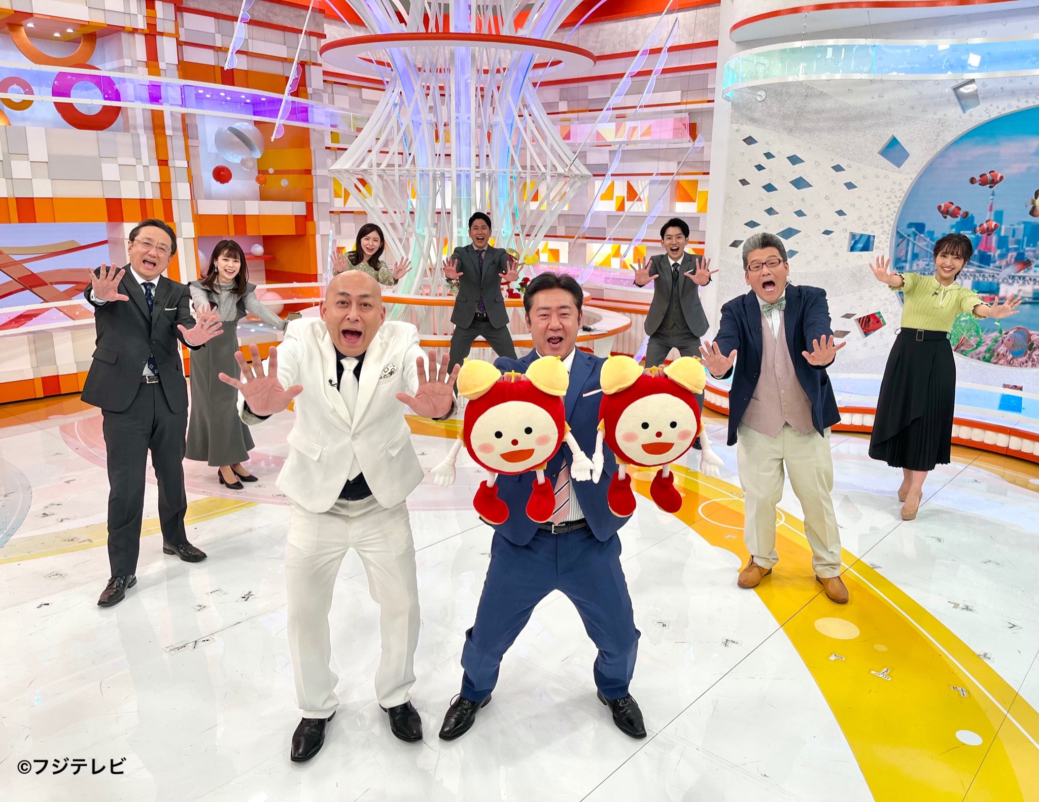 めざましテレビ 中年の星 最年長m 1 王者 錦鯉 ２回目のマンスリー登場 初回より緊張も取れて 誰よりも元気にスタジオを 盛り上げてくれました Oa後トーク動画は この後めざましテレビyoutubeで 来週は26日 水 出演予定 オリジナル