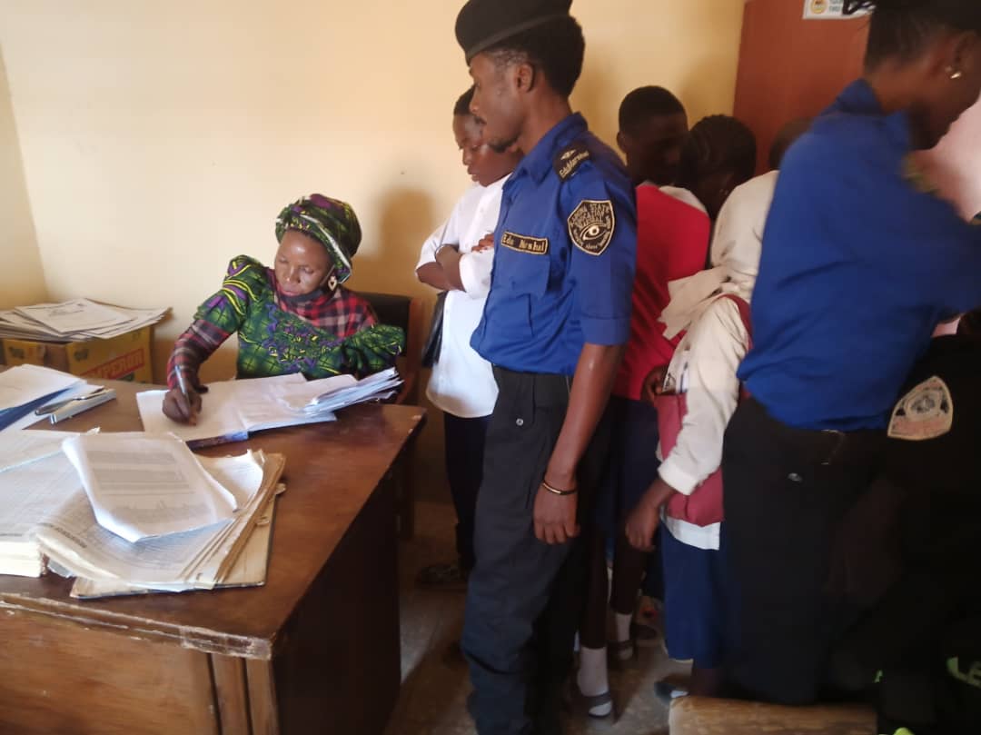 EduMarshalsKad's tweet photo. Kaduna EduMarshals begins the Term with mass registration of Out-Of-School-Children into public schools in the State. @elrufai @Dattijo @GovKaduna @DrHadiza @MuyiwaAdekeye @KDHSSD @Kaduna_MoE @leads_nigeria @ledapnigeria @KADqualityEDU @STELLABLAIZE @SpeakerZailani @KadunaSubeb https://t.co/Utye7Qp7hB