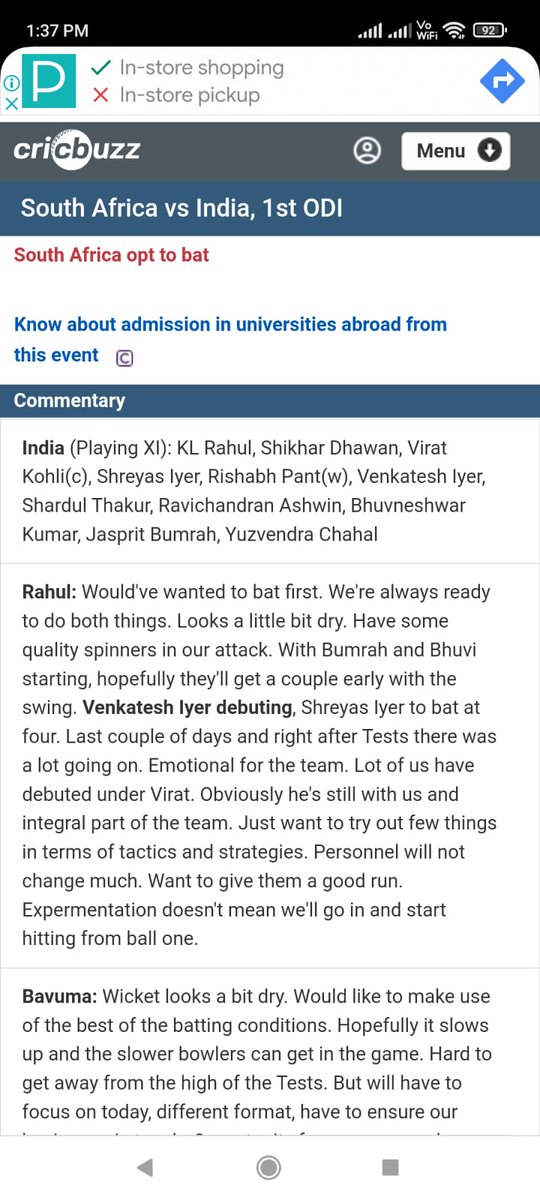 PrateekUnity's tweet image. Looks like @imVkohli fan at @cricbuzz who can&apos;t get over the fact that he is not captain anymore :-P

#IndvsSA #ViratKohli