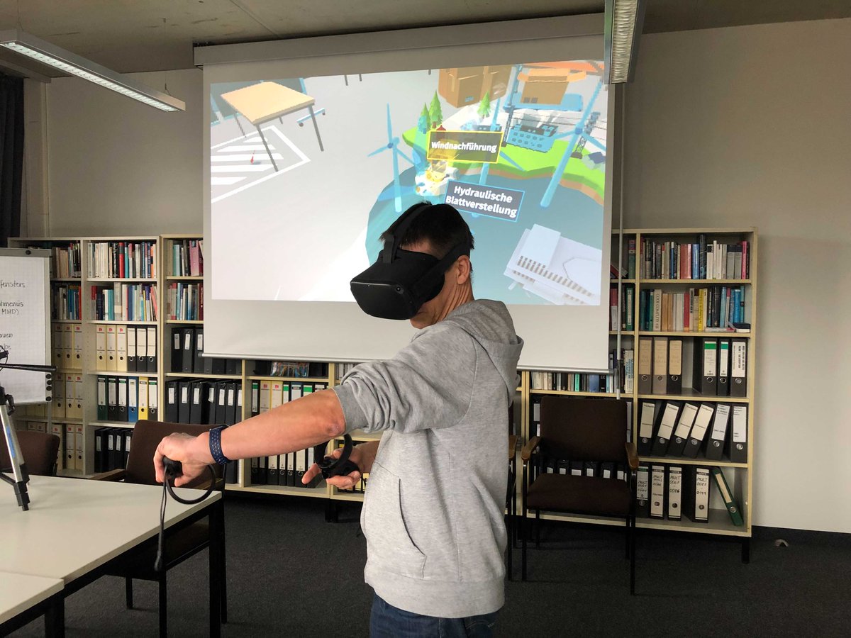 Die virtuelle Lernanwendung MARLA befindet sich in den letzten Feedbackschleifen und wir testen fleißig. Finale Version in Sicht! @TUB_MMS <a href="/thegoodevil/">SCKN</a> #VR #seriousgames