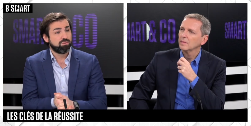 AlloMedia's tweet photo. Thomas Hugues reçoit Robert Vesoul (@illuintech) et Romain Sambarino (@AlloMedia) dans l'émission SMART &amp; CO de @B_SMART_TV. 
https://t.co/qeTzrcilbo

#IA #FrenchTech #ASR #NLU https://t.co/JSke846aFK