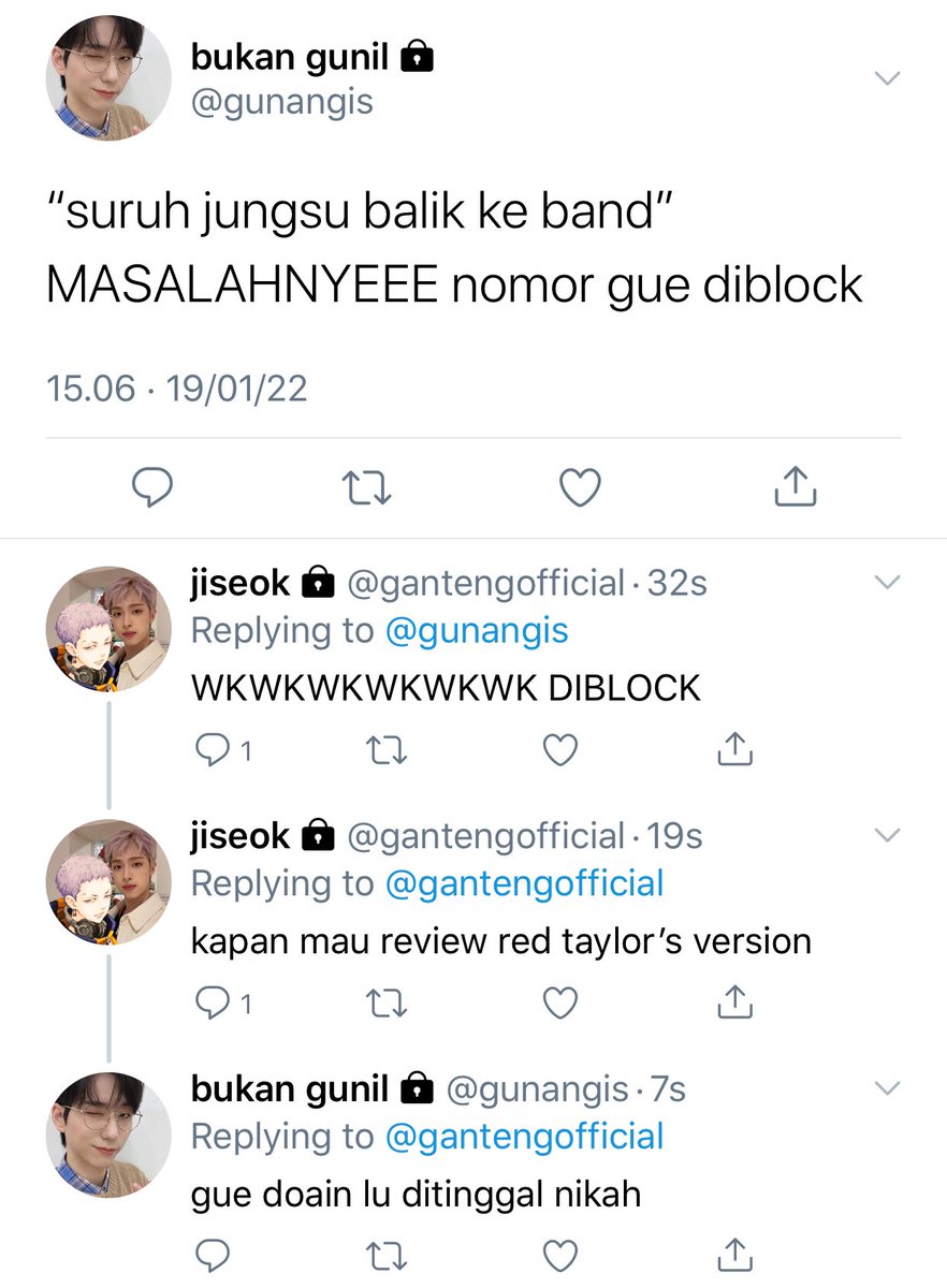 asmaraksa's tweet photo. gayeon, gunsu, odehan au prompt — tentang tiga kisah cinta dalam satu band yang sama. https://t.co/acs4hmZrE9