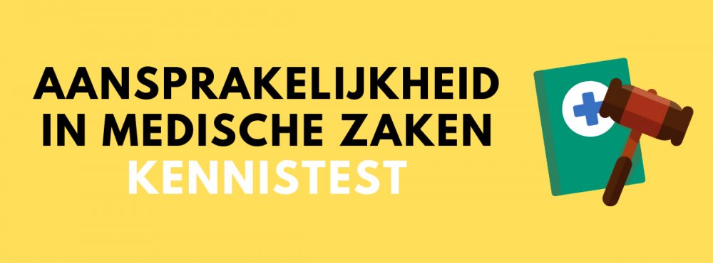 Test uw kennis over aansprakelijkheid in medische zaken en maak kans op de uitgave 'Aansprakelijkheid voor zorggerelateerde schade' van <a href="/RolinkaWijne/">Rolinka Wijne</a> (3e druk 2021, <a href="/Boomjuridisch/">Boom Juridisch</a>). #aansprakelijkheid kerckebosch.nl/recht/personen…