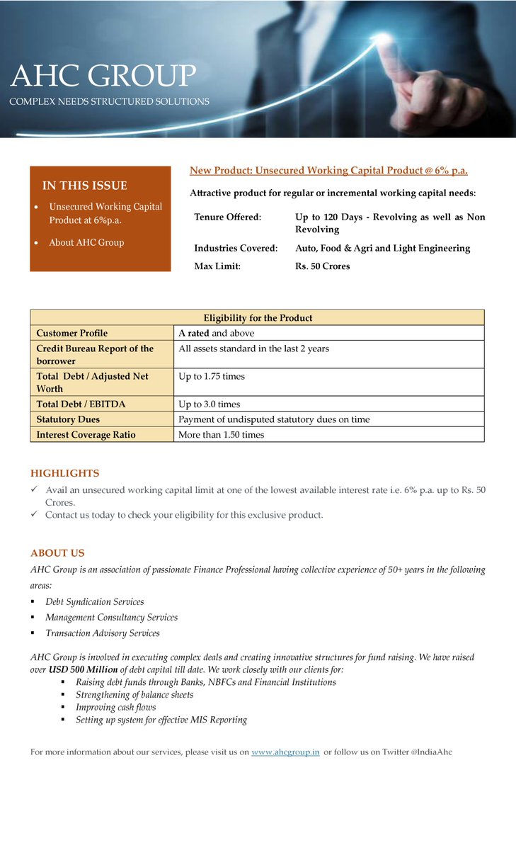 ankit_chhabada's tweet photo. @IndiaAhc Unsecured Loan at 6% for A rated corporates https://t.co/gDMXRFZtUx