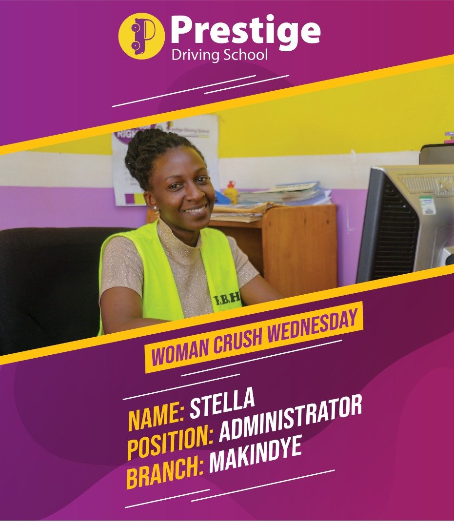 DrivingPrestige's tweet image. Today&apos;s WCW!
Meet Stella the administrator of Makindye branch.
 
#Prestigedrivingschool #Prestigebranches #Makindye #WCW #wcwforever