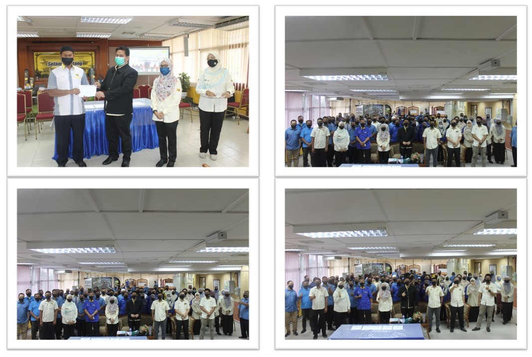 Majlis perjumpaan kakitangan JKR Kemaman dengan Jurutera Daerah dan Amanat Tahun Baru 2022. Semoga segala yang disampaikan dapat diamalkan bagi meningkatkan kualiti jabatan. <a href="/yusufghani200/">تذكرة</a> <a href="/JKRTerengganu/">JKR Terengganu</a> <a href="/MoALiS114/">MoALiS</a> <a href="/sabira69914729/">sabira</a>