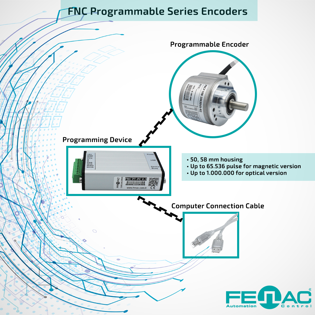fenacencoder's tweet photo. Fenac programmable encoders have maximum availability and flexibility while cutting down on product variety.

• Easy to use programming device
• Magnetic and optical encoder programming interfaces

# #programming #encoder #fenac

🌐 https://t.co/acv3PMoZF9 https://t.co/2Ne08Zn9Gk